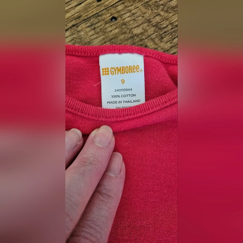 Gymboree Flutter Sleeve Butterfly Top Size 9